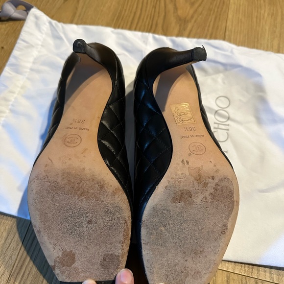 Chanel black pump quilted - Picture 4 of 8